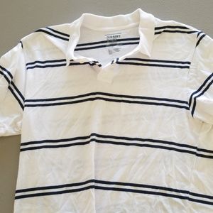 Striped polo